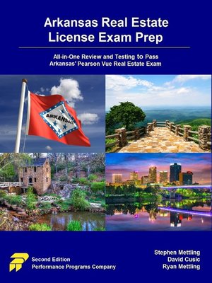 cover image of Arkansas Real Estate License Exam Prep